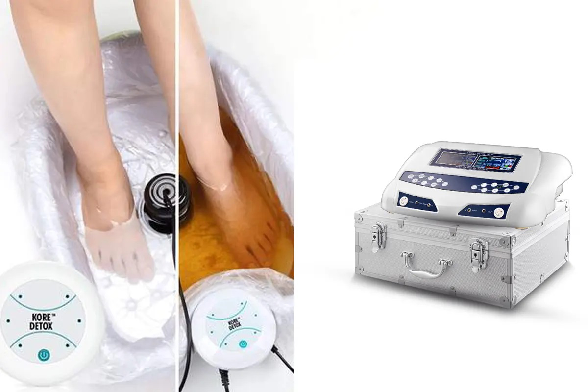 مشخصات دستگاه سم زدایی یونی دیجیتالی پا و بدن با فیزیوتراپی Huakai Detox Tech